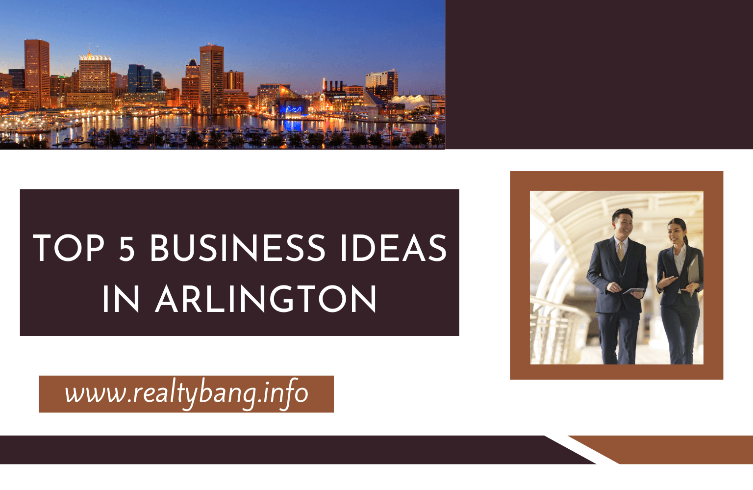 TOP 5 BUSINESS IDEAS IN ARLINGTON