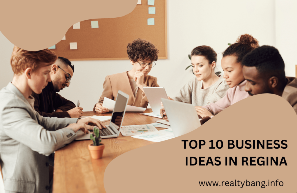 TOP 10 BUSINESS IDEAS IN REGINA